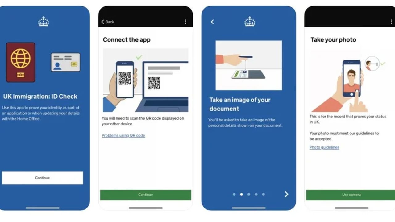 UK Immigration: ID Check app.